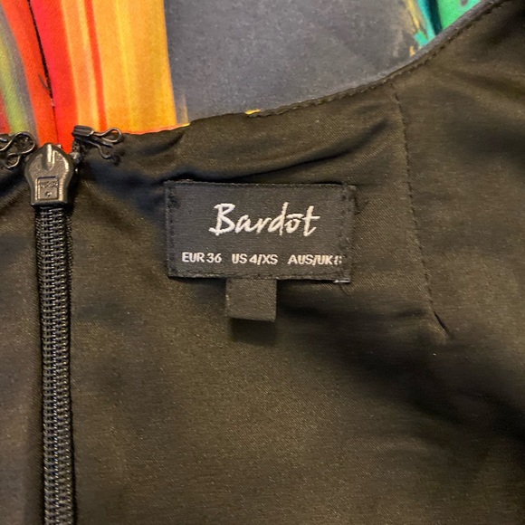 Bardot Roses Colorful Dress - Picture 3 of 4